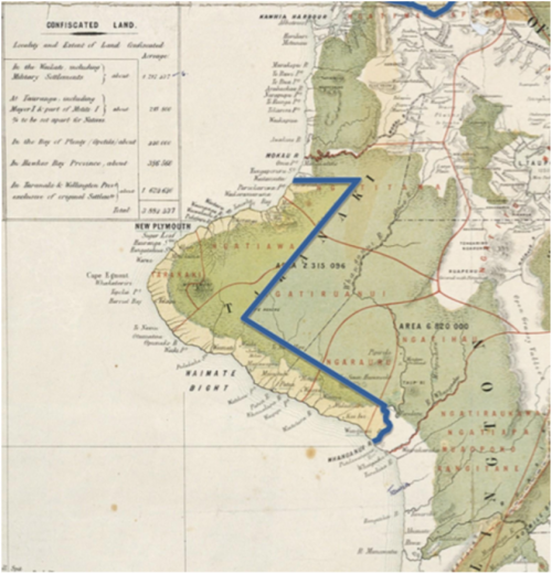 Hero image TTR Taranaki land map